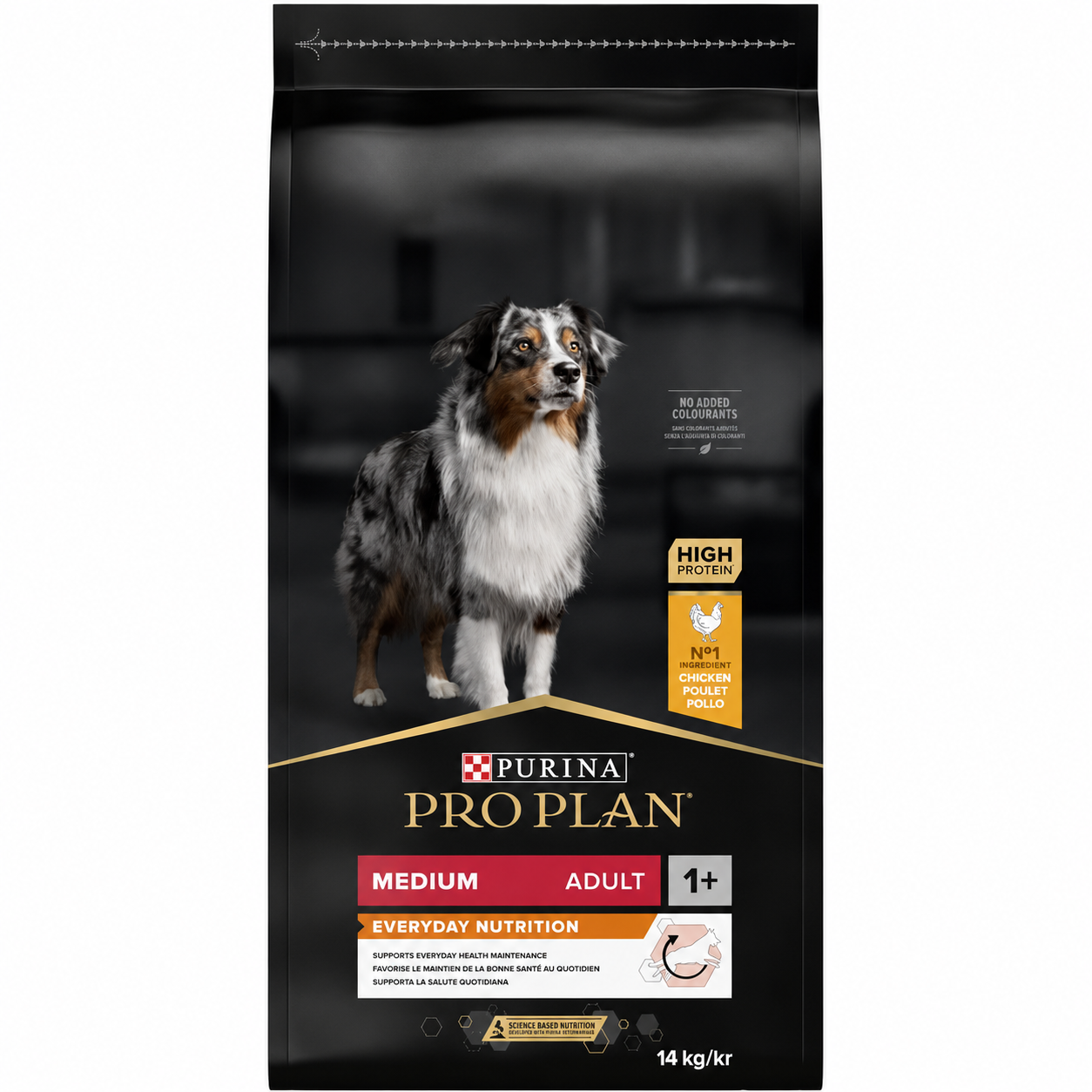 Pro Plan Dog Adult Medium Everyday Nutrition CHICKEN 14Kg | Ξηρά Τροφή Σκύλου Petit Palace
