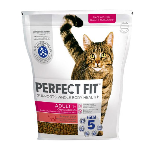 Perfect Fit Sterilised Μοσχάρι 750gr / 1.4kg Petit Palace