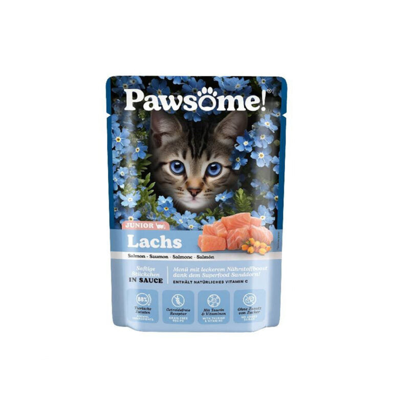 Pawsome Κitten Σολομός 85gr | Pawsome Kitten Salmon 85gr Petit Palace