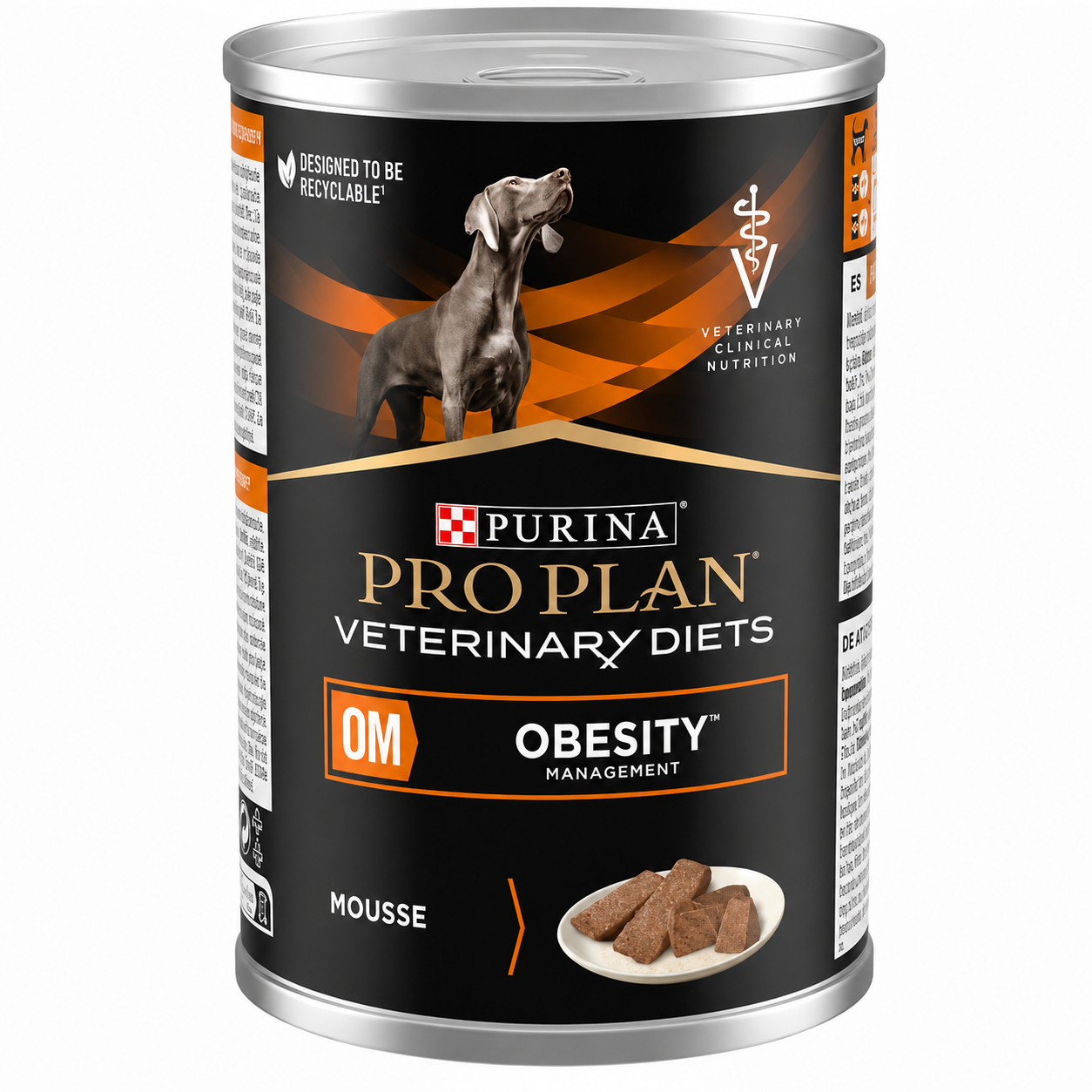 PPVD Canine OM Obesity Management Mousse 400g – Κτηνιατρική Υγρή Τροφή Διαχείρισης Βάρους Σκύλου | Purina Pro Plan Veterinary Diets Petit Palace