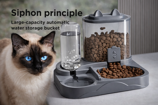 Αυτόματη Ταΐστρα & Ποτίστρα Γάτας 2-σε-1 Petit Palace