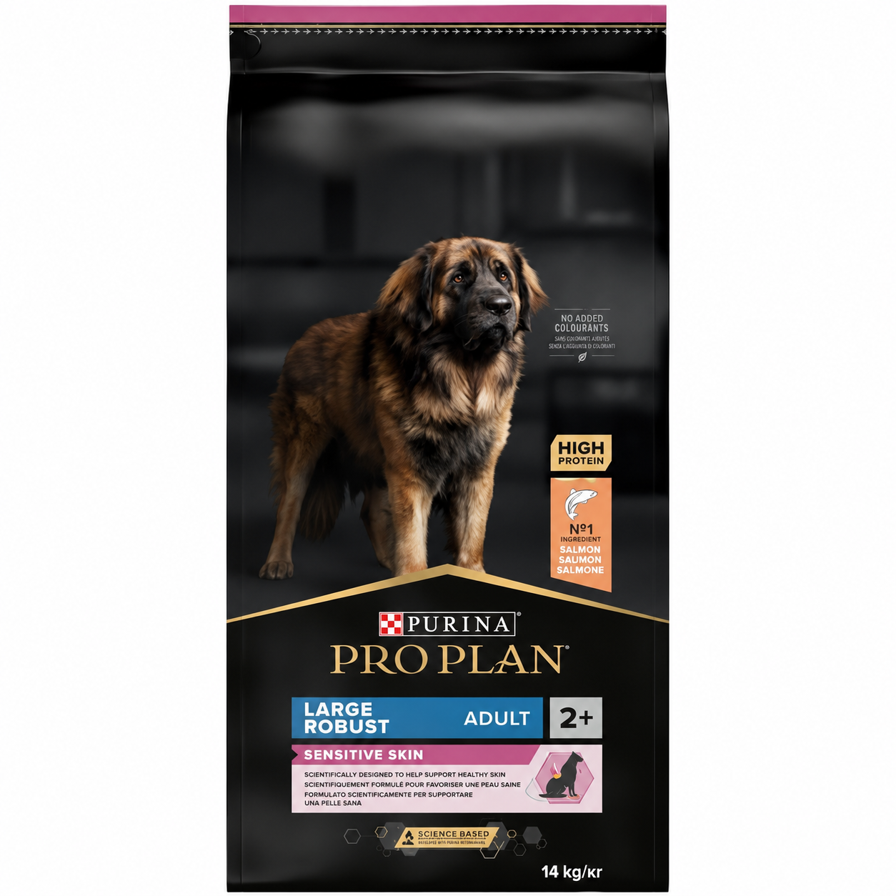 Pro Plan Dog ADULT LARGE ROBUST Sensitive Skin SALMON 14Kg Petit Palace
