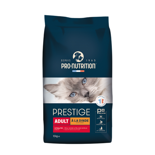 Pro-nutrition Prestige adult με γαλοπούλα 2kg / 10 kg / 10+2kg Petit Palace