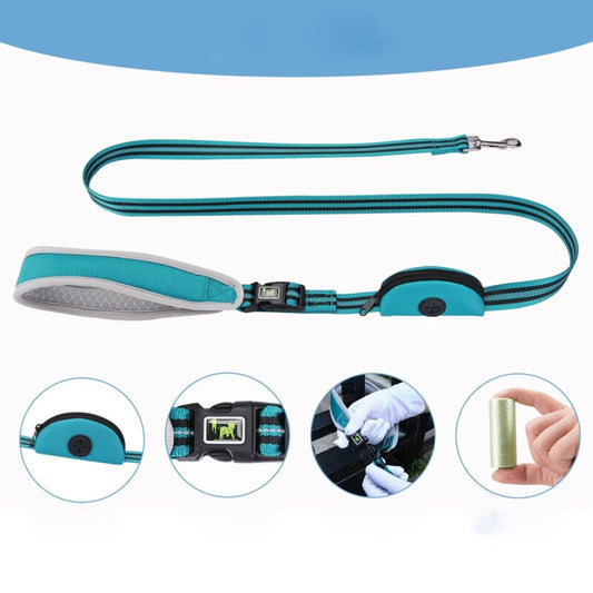 Λουρί Βόλτας Με Θήκη Για Σακούλες | Walking Leash With Pouch Holder Petit Palace