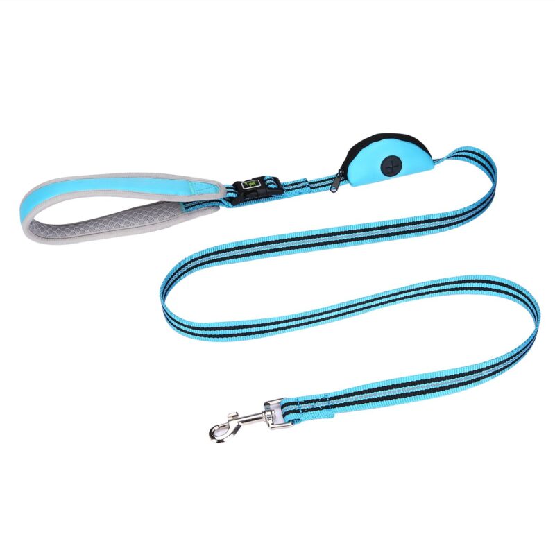 Λουρί Βόλτας Με Θήκη Για Σακούλες | Walking Leash With Pouch Holder Petit Palace