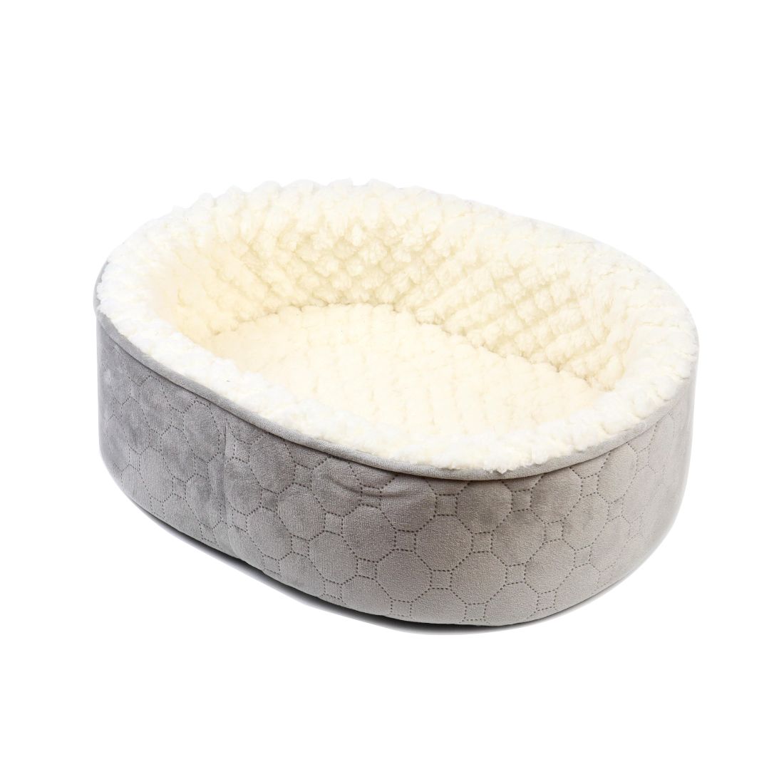 Pet Bed/Cart Gray | Κρεβάτι/Καλάθι Κατοικίδιου Γκρι
