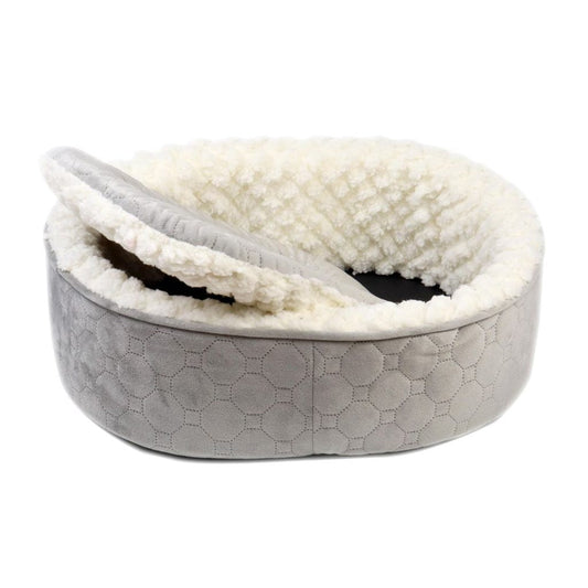 Pet Bed/Cart Gray | Κρεβάτι/Καλάθι Κατοικίδιου Γκρι Petit Palace