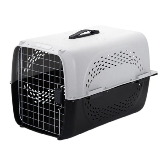 Πλαστικό Κλουβί Μεταφοράς Κατοικιδίου Διάστ.: 66x47x53cm | Plastic Pet Transport Cage Dim.: 66x47x53cm Petit Palace