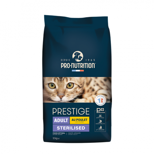 Prestige Adult sterilised κοτόπουλο 2kg / 10kg Petit Palace