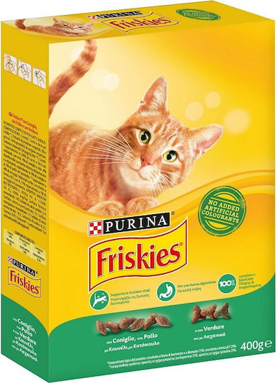 Friskies Κουνέλι, Κοτόπουλο & Λαχανικά 400gr / 2kg / 20kg Petit Palace