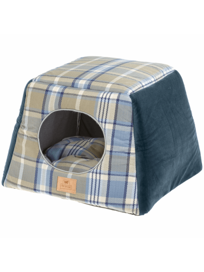 Ferplast Edinburgh μικρό σπιτάκι γάτας που μπορεί να μετατραπεί σε κρεβάτι 44 x 44 x 33 cm Petit Palace