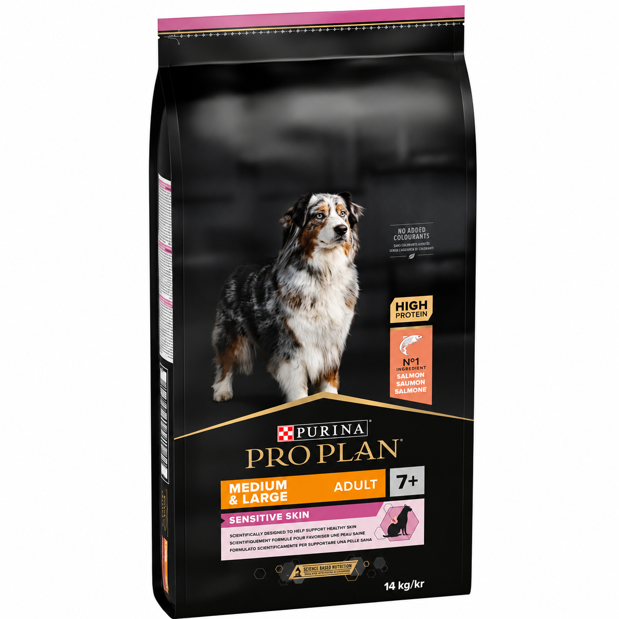 Pro Plan Dog ADULT MEDIUM Sensitive Skin SALMON 14Kg | Ξηρά Τροφή Σκύλου με Σολομό Petit Palace