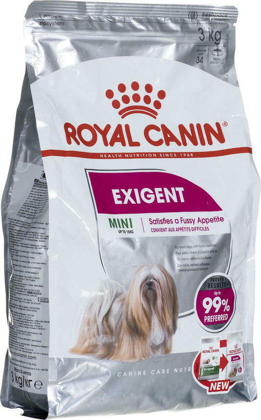 Royal Canin Exigent Mini 1kg  |  Ξηρά Τροφή για Ενήλικους Σκύλους Μικρόσωμων Φυλών με Πουλερικά και Ρύζι