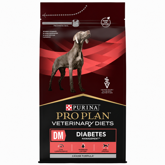 Purina Veterinary Diets Canine DM Diabetes Management 3kg | Κλινική Τροφή για Διαβητικούς Σκύλους Petit Palace