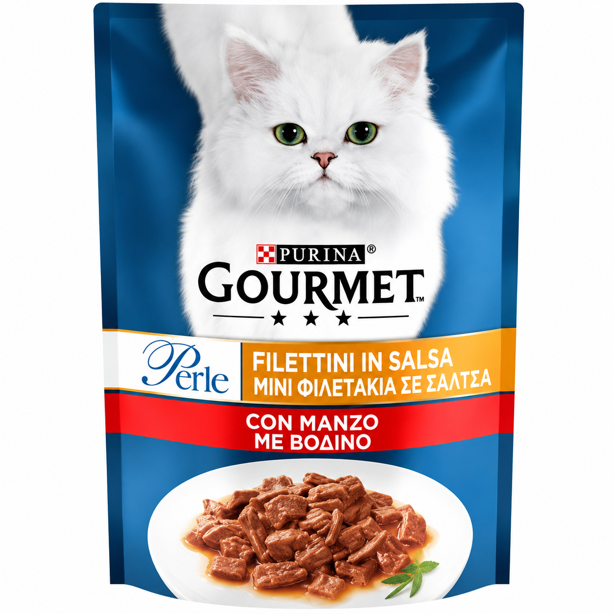 Gourmet Perle Μίνι Φιλετάκια σε Σάλτσα με Κοτόπουλο 85g Petit Palace