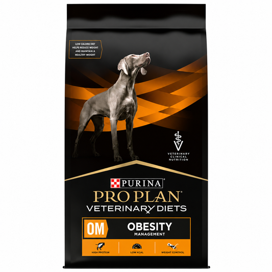 Purina Veterinary Diets Canine OM Obesity Management 3kg | Κλινική Τροφή Σκύλου για Έλεγχο Βάρους Petit Palace