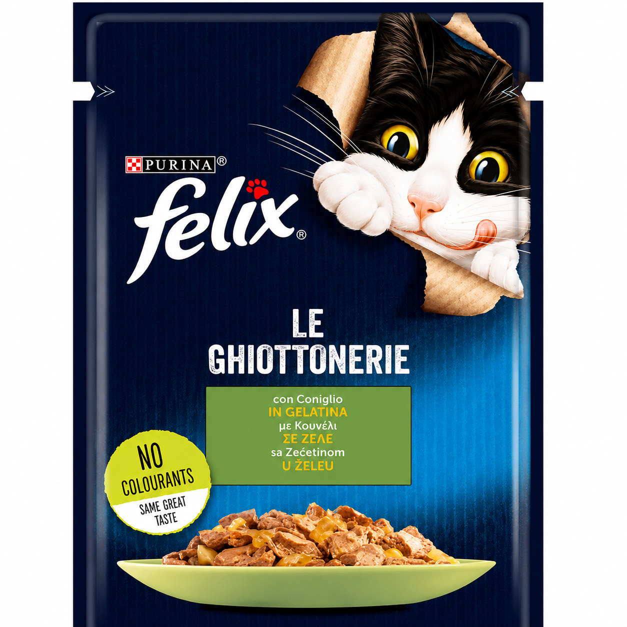 Felix Le Ghiottonerie με Κοτόπουλο σε Ζελέ 85g Petit Palace