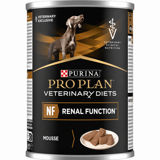 PPVD Canine NF Renal Function Mousse 400g – Κτηνιατρική Υγρή Τροφή για Νεφρική Υποστήριξη Σκύλων | Purina Pro Plan Veterinary Diets Petit Palace