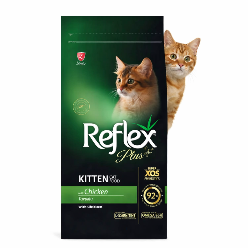 REFLEX PLUS KITTEN CHICKEN 1.5kg / 15kg Petit Palace