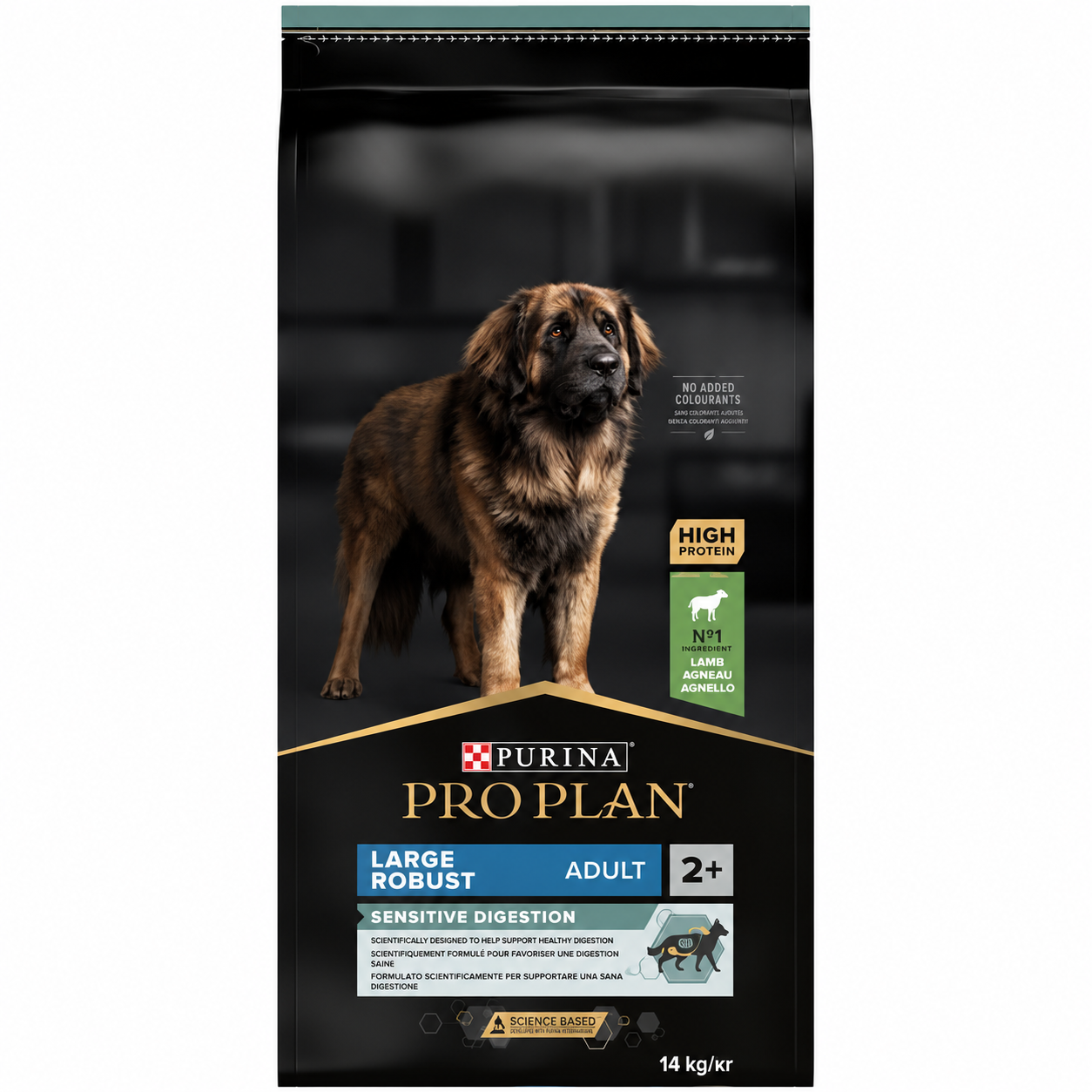 Pro Plan Dog  ADULT  LARGE ROBUST  Sensitive Digestion LAMB 14Kg Petit Palace