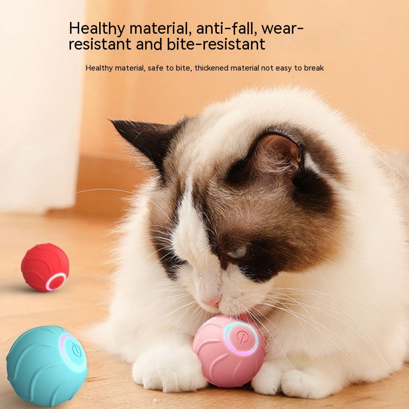 SMART ROLLING CAT BALL  - Self-Moving ball - Perfect toy For Playful Kittens And Cats