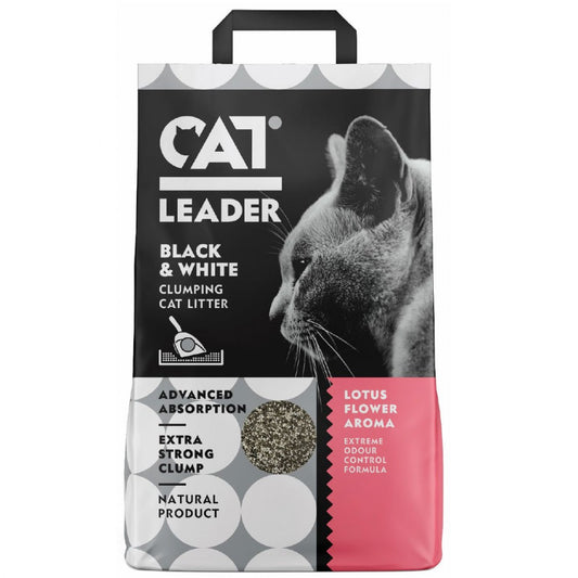 Άμμος Γάτας | Cat Leader Black & White Lotus Flower 5kg
