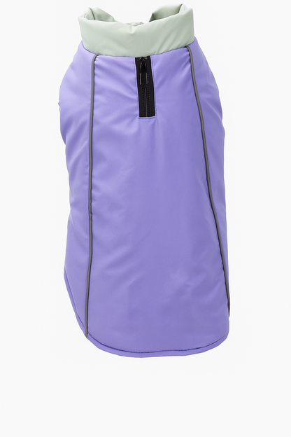 Glee τζάκετ σκύλου λιλά Cetus προσφέρει αξιόπιστη προστασία από το κρύο Petit Palace