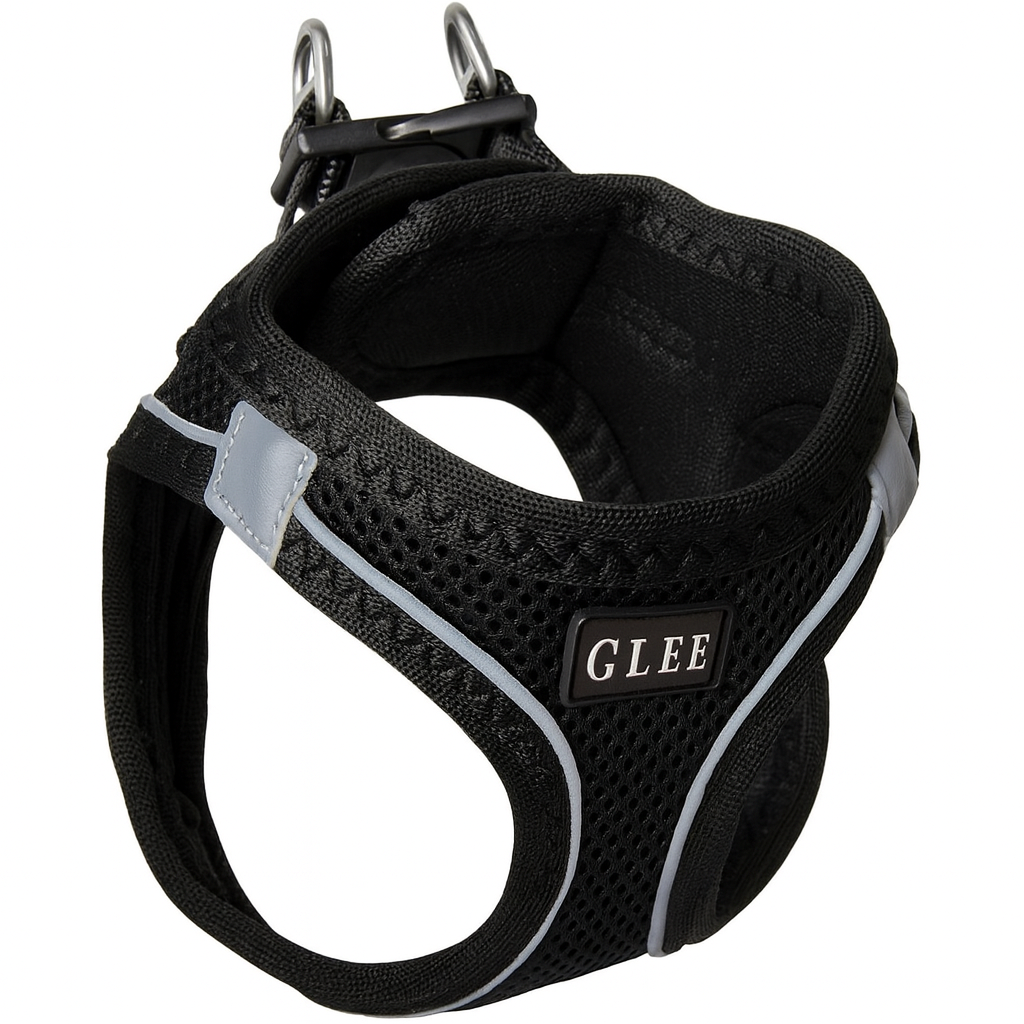 Glee Μαύρο σαμαράκι joy με ιμάντα τύπου Saddle Petit Palace