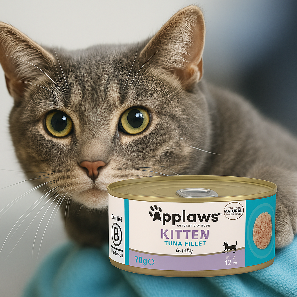 Applaws κονσέρβα kitten με τόνο / κοτόπουλο 70γρ Petit Palace