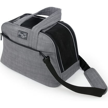 All For Paws pet AFP τσάντα μεταφοράς γκρι 43x25x26 cm Petit Palace