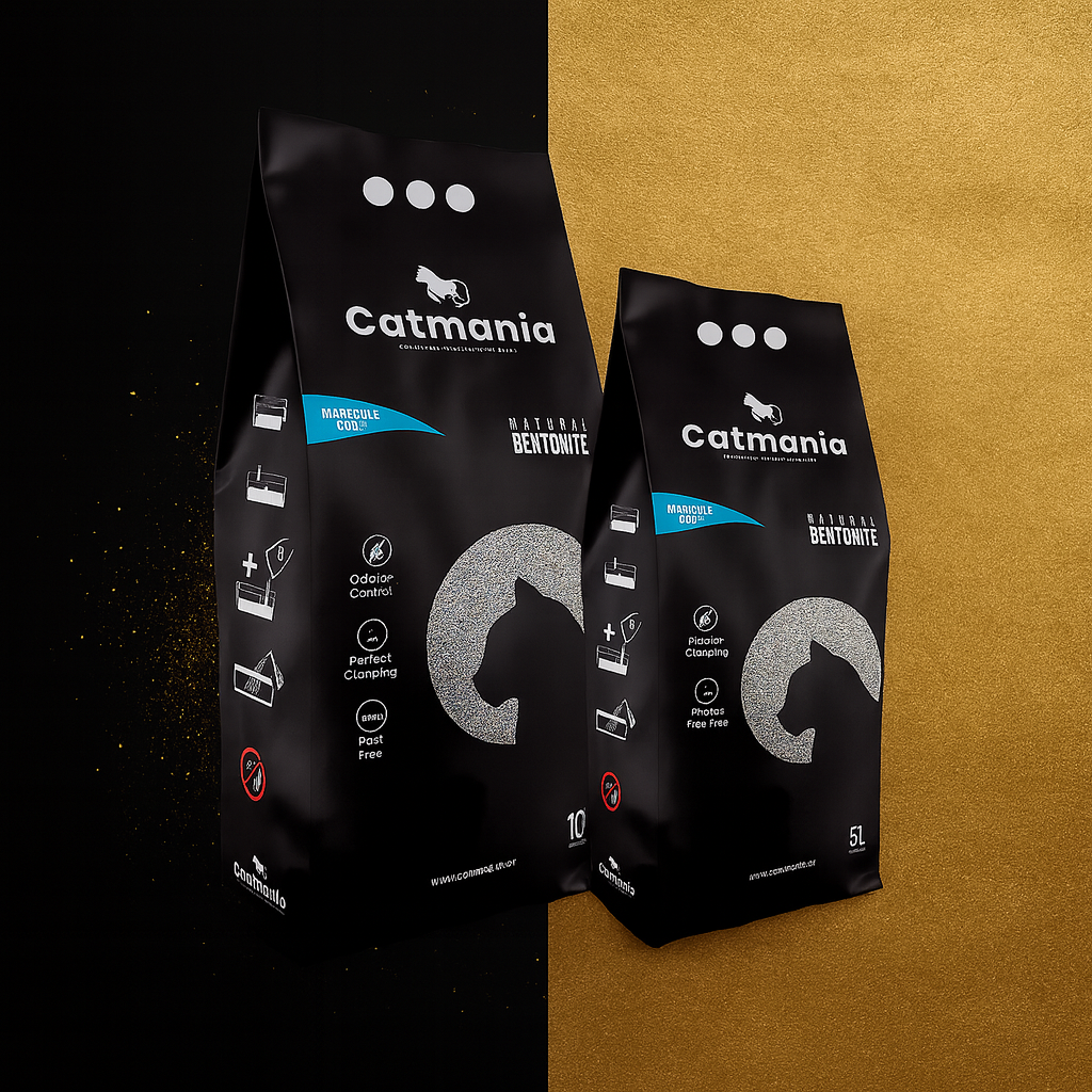 10lt Catmania άμμος γάτας ενεργού άνθρακα για την εξάλειψη των κακών οσμών Petit Palace