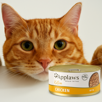 Applaws κονσέρβα kitten με τόνο / κοτόπουλο 70γρ Petit Palace