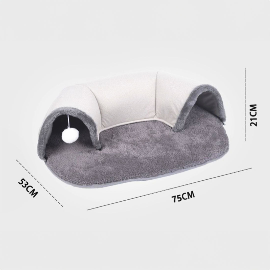 Τούνελ – Κρεβατάκι Γάτας | Tunnel – Cat Bed  Διάστ.53x75x21cm Petit Palace