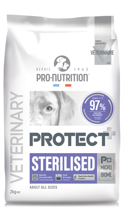 Protect Pro-Nutrition Sterilised 2kg | Κατάλληλο για στειρωμένους σκύλους Petit Palace