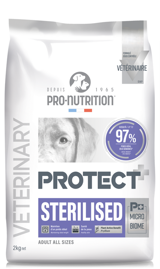 Protect Pro-Nutrition Sterilised 2kg | Κατάλληλο για στειρωμένους σκύλους Petit Palace