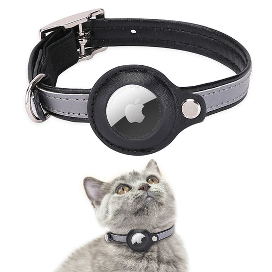 Κολάρο με θήκη Αpple-ΑirTag  | Collar with Apple-AirTag case Blue Petit Palace