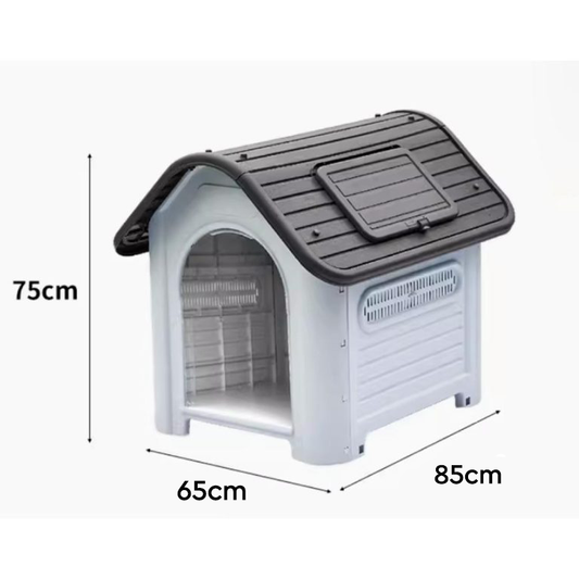 🏠Plastic Pet House | Πλαστικό Σπίτι Κατοικίδιου 65x85x75 cm
