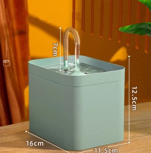 Smart Water Fountain Filter  | Automatic Prevention Pump1.5L - Recirculation