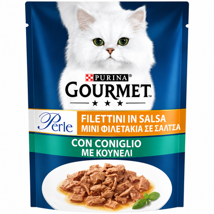 Gourmet Perle Μίνι Φιλετάκια σε Σάλτσα με Κοτόπουλο 85g Petit Palace