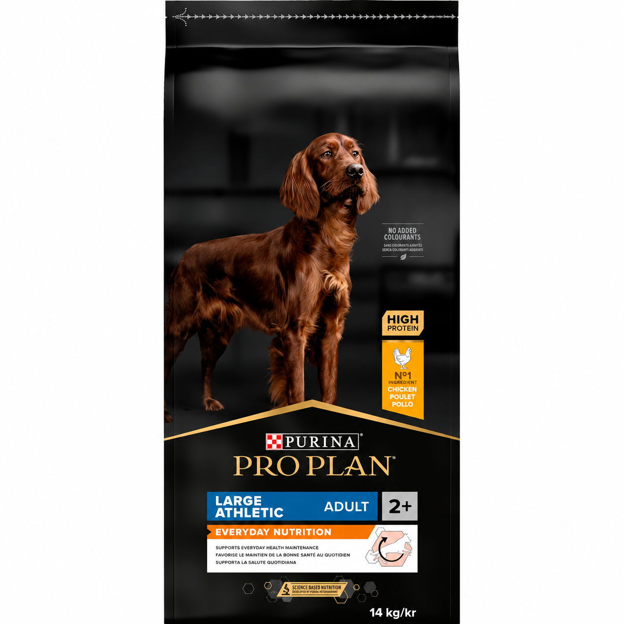Pro Plan Dog ADULT LARGE ATHLETIC Everyday Nutrition CHICKEN 14Kg Petit Palace
