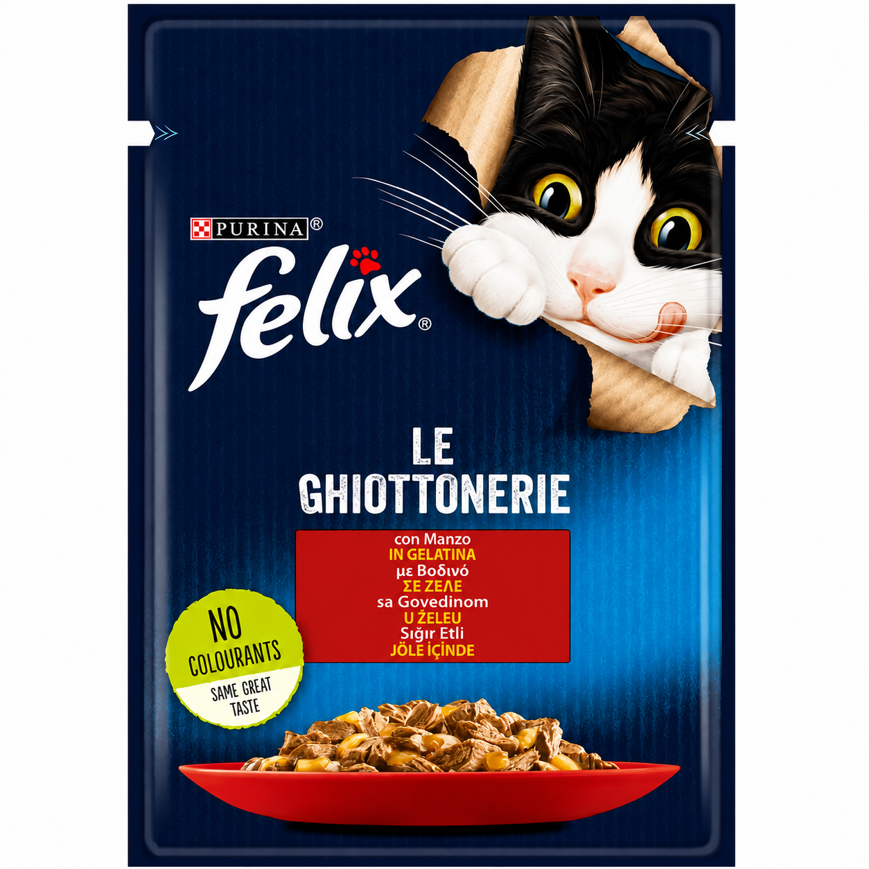 Felix Le Ghiottonerie με Κοτόπουλο σε Ζελέ 85g Petit Palace