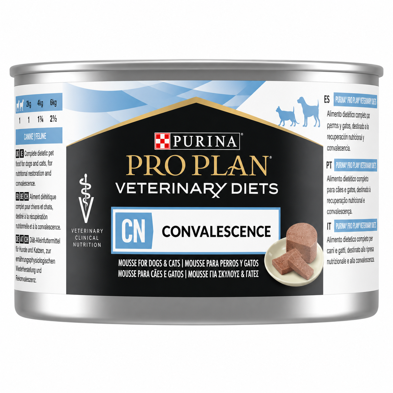 Purina Pro Plan Veterinary Diets CN Convalescence Mousse 195g – Κτηνιατρική Υγρή Τροφή Ανάρρωσης για Σκύλους & Γάτες Petit Palace
