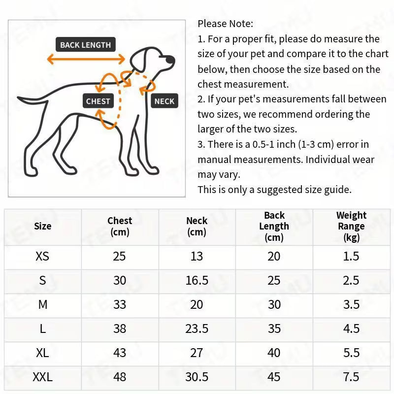 Ρούχο Κατοικιδίων Pineapple Vest Φανέλα – Φθινόπωρο/Χειμώνας | Large Μέγεθος (βλ. φώτο) Petit Palace