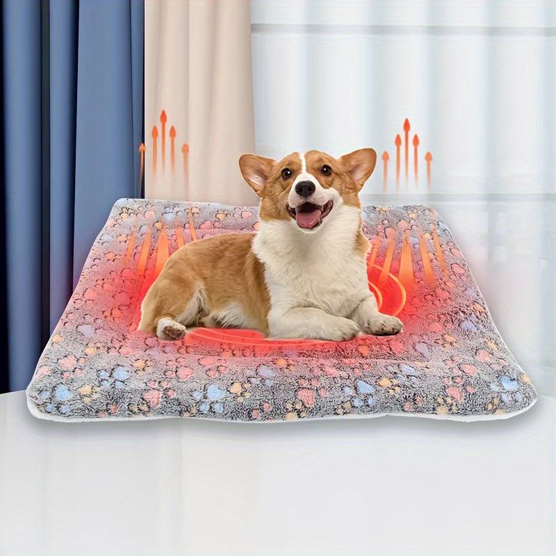 Flannel Thickened Pet Bed |  Warm & Soft Sleeping Mat for Dogs & Cats