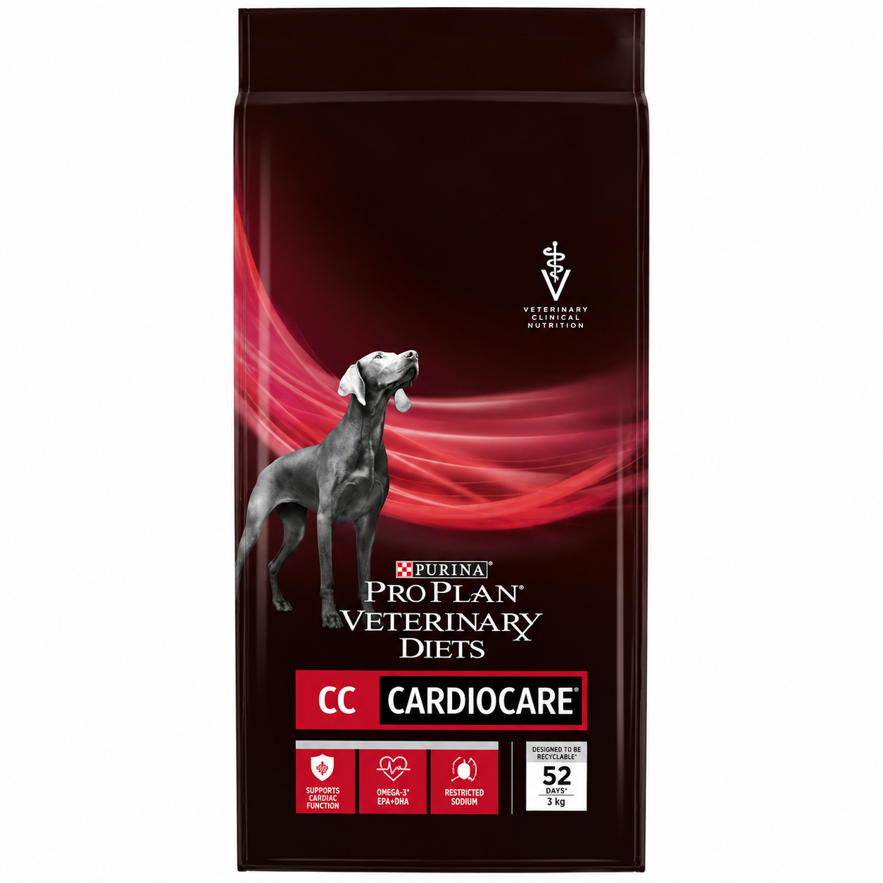 Purina Veterinary Diets Canine CC CardioCare 3kg | Κλινική Τροφή για Καρδιακή Υποστήριξη Petit Palace