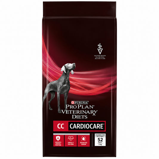 Purina Veterinary Diets Canine CC CardioCare 3kg | Κλινική Τροφή για Καρδιακή Υποστήριξη Petit Palace