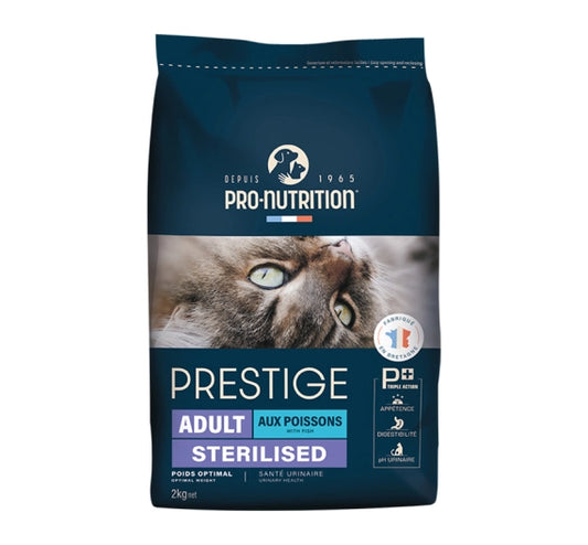 Prestige Cat Adult Sterilised με ψάρι 2kg / 10kg