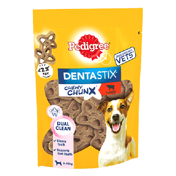 Pedigree Chewy Chunx Mini Beef 68gr | Γέυση Μοσχάρι 68γρ Petit Palace